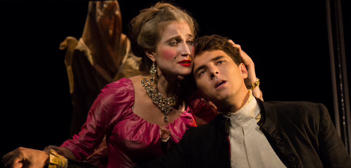 Olivia Betzen (Manon) and Sean Christensen (Des Grieux), Manon, Photo: Mark Baker