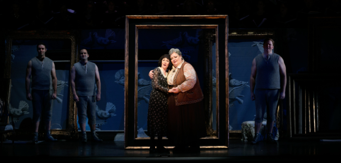 Heidi Stober (Alice B. Toklas) and Stephanie Blythe (Gertrude Stein), Photo: Erin Baiano