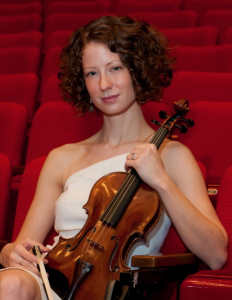 Violinist Mollie Emerman 