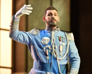 Michele Angelini makes his Opera Philadelphia debut as Argirio. Photo: Kelly & Massa for Opera Philadelphia