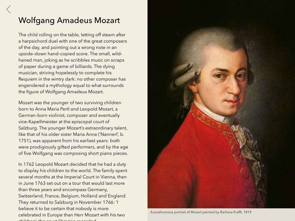 Mozart text