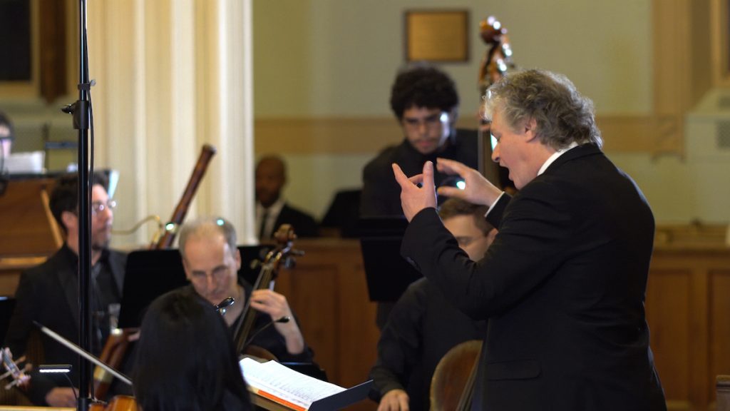 Conductor Matthew Larkin. Credit: Zachary Spence