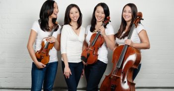 Co-founded in 2006 by violist Sharon Wei and pianist Angela Park, the Ensemble Made In Canada includes Elissa Lee (violin) and Rachel Mercer (cello). Photo: Bo Huang