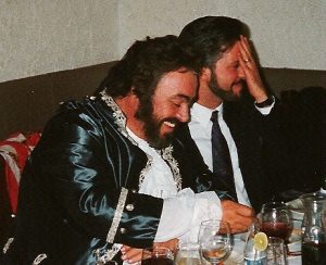 Photo: Courtesy of Gino Quillico / Luciano Pavarotti and Gino Quillico 