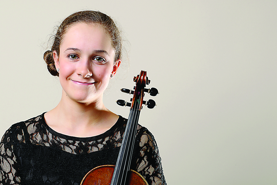 Laurianne Houde, violin, Canadian Music Competition my/maSCENA