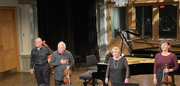 Communiqué | Música Camerata présente Les Grandes Dames : Quintettes pour piano et quatuor à cordes
