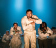 A moment of Clowns. choreographed by Hofesh Shechter. Picture © Todd MacDonald. With Rachel Fallon, Natalia Gabrielczyk, Hannah Shepherd, Mickaël Frappat, Adam Khazhmuradov, Robinson Cassarino