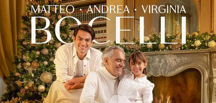 Andrea Bocelli on singing with family at Christmas: 'My voice is