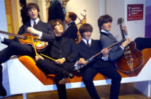 Sculptures de cire de Madame Tussaud représentant les Beatles (Photo par Abi Skipp)
