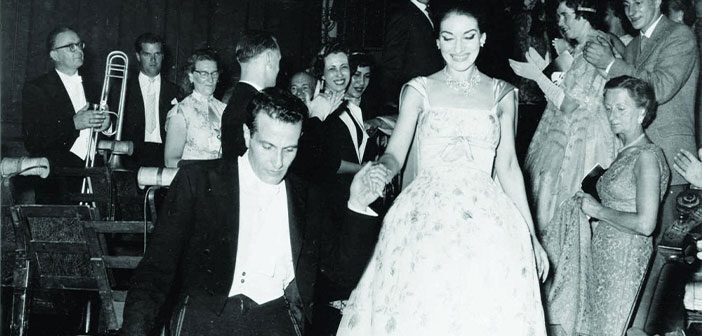 Maria Callas et Joseph Rescigno, 1959