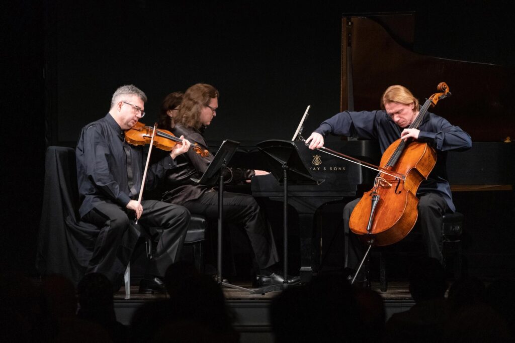 Hermitage Piano Trio on stage