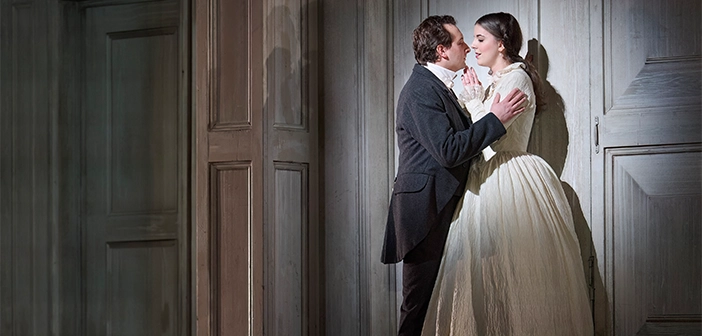 Joel Allison as Masetto and Simone McIntosh as Zerlina in the Canadian Opera Company’s production of Don Giovanni