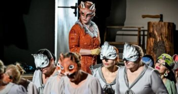 Scene from National Theatre Brno’s The Cunning Little Vixen. Photo: Marek Olbrzymek