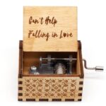 Music box with the engraving: Can't Help Falling in Love