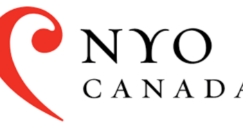 Red NYO logo on white background