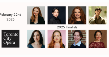 Toronto City Opera 2025 Finalist Headshots