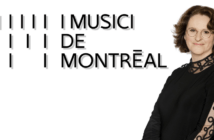 Logo i musici noir avec une image de Suzanne Careau sur fond blanc.