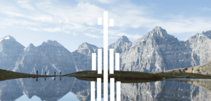 Banff International String Quartet Competition logo overlay on mountains