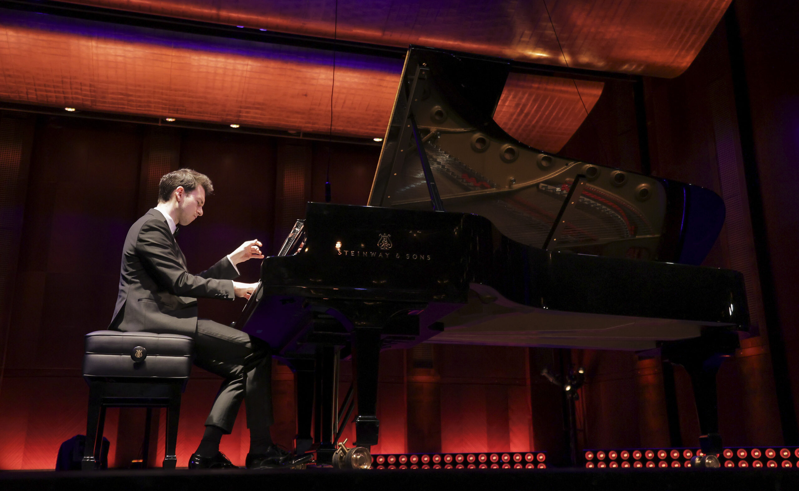 Jonas Aumiller in the Semifinal round of the Seventeenth Van Cliburn International Piano Competition