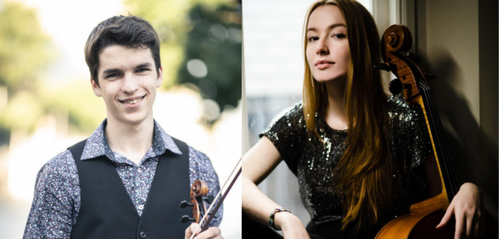 Justin Saulnier (left) and Sabina Sandvoss (right)
