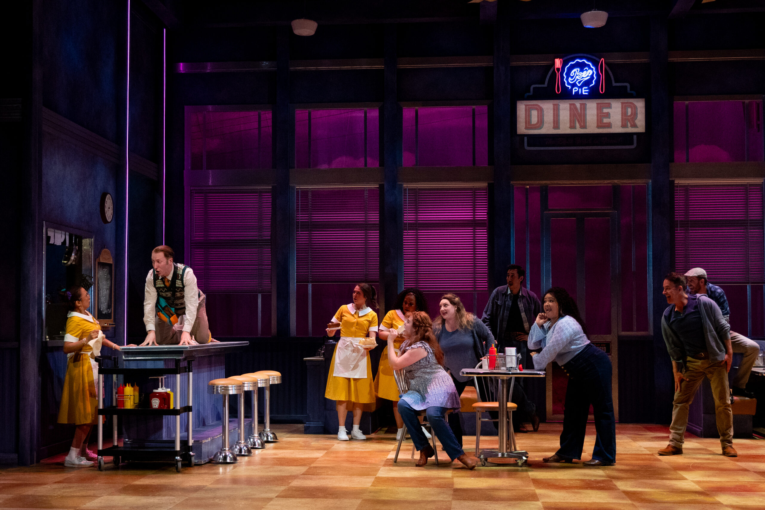A scene from Arts Club's Waitress.