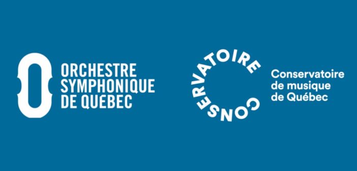 Communiqué | L’Orchestre symphonique de Québec et le Conservatoire de musique de Québec unissent leurs forces