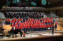 Main Choir & Alumni Singers lead the audience in a carol Songs of the Season December 2025 Roy Thomson Hall