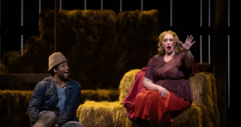 Demetrious Sampson Jr. and Alissa Goretsky in Floyd’s Of Mice and Men