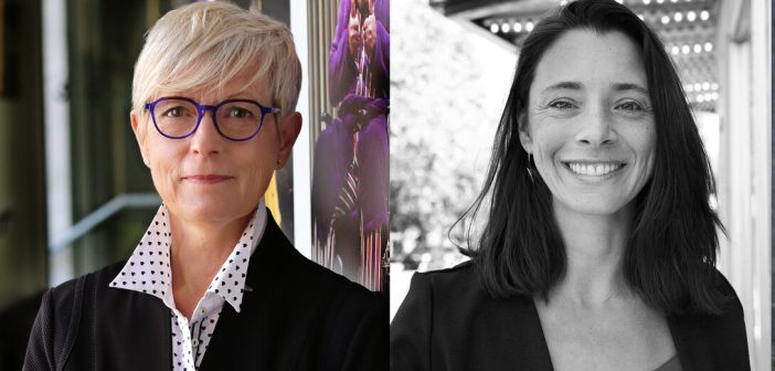 Céline Marcotte (gauche) et Roxanne Sayegh (droite).