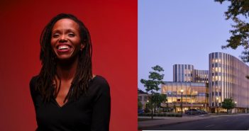 Kellylee Evans (left) and Carleton University (right). Images courtesy of Eric Alper and Carleton University.