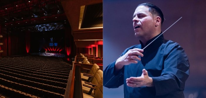 Jean-Marie Zeitouni (à droite) et le Grand Théâtre de Québec (à gauche).