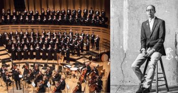 Toronto Mendelssohn Choir and Composer-in-Residence Dr. Matthew Emery.