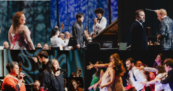 Collage de performances du Festival de Lanaudière 2026 réunissant orchestres, solistes, chefs d'orchestre et chanteurs.